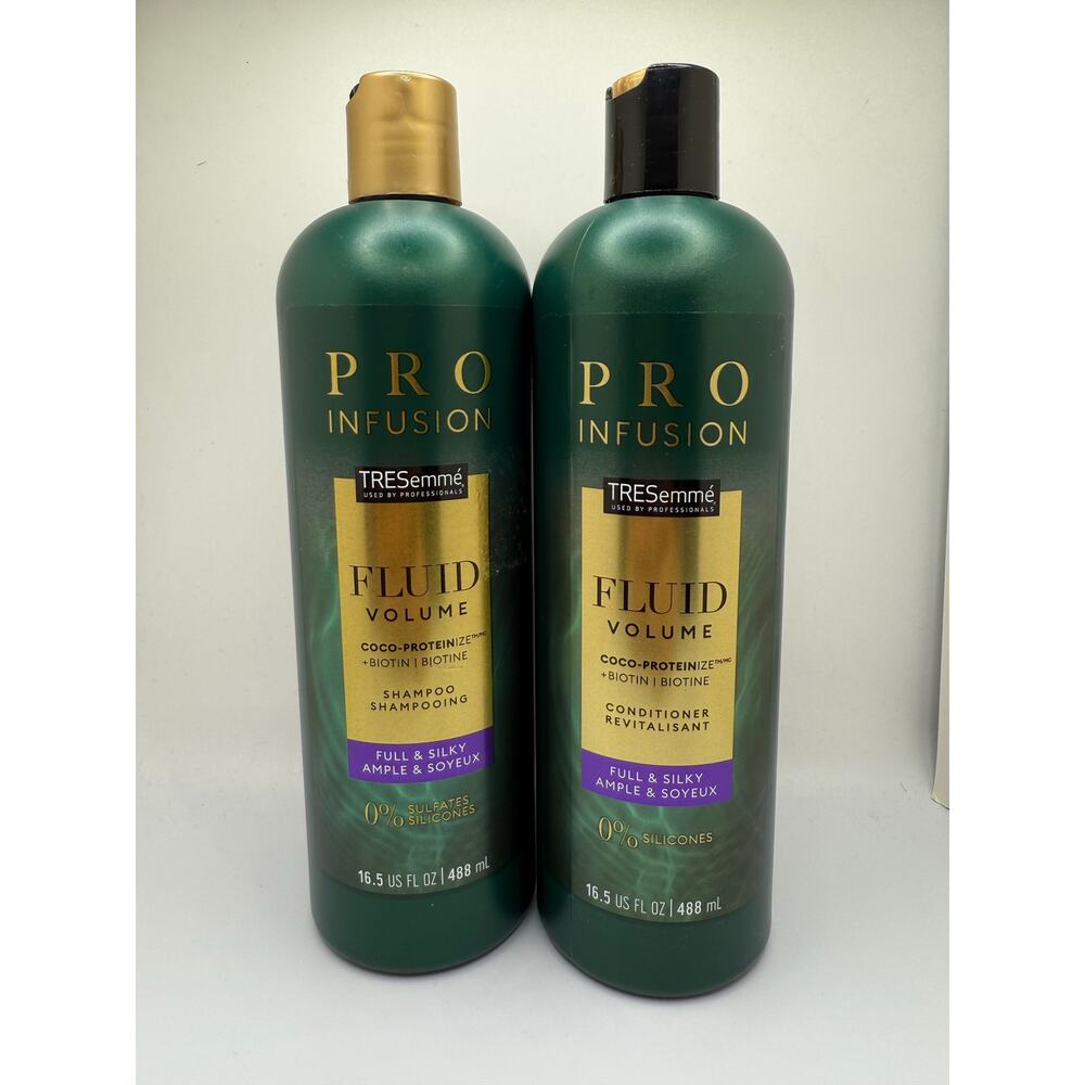TRESemme Pro Infusion Fluid Volume Full and Silky Shampoo & Conditioner